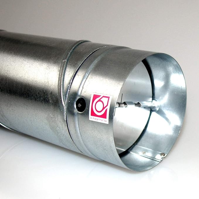 neverest® RK 6" Professional Backdraft Shutter Damper Connector Duct Fits Only with Metal Ducts - Image 9