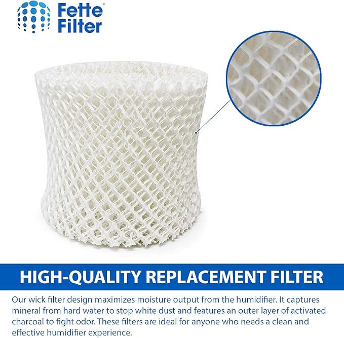 Fette Filter - Filter C Humidifier Wicking Replacement Filter Compatible with Honeywell HC-888 HC-888N for Series HCM-890 HEV-320 and Duracraft DCM200 DH890 DCM891 Series 2-Pack. - Image 4