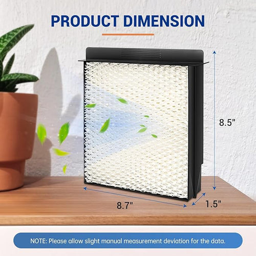 1040 Wick Humidifier Filter Replacement for Essick Air AIRCARE Humidifier Filter B40 B40-C 3D6 100 5D6 700 7D6-100 E35000 CM330AWHT CM330DWHT, Humidifier Filters Fit Moist Air MA0300 (2 pcs, white) - Image 2