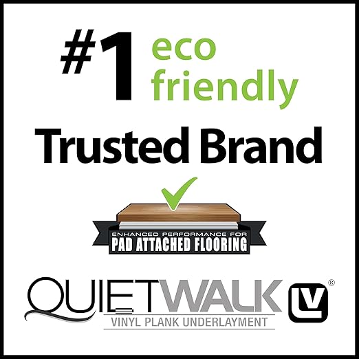 QuietWalk LV 360 Sq Ft Flooring Underlayment for Luxury Vinyl, Laminate & Engineered Wood, LVT, SPC, WPC, Sound & Moisture Protection, Made in USA - Image 19