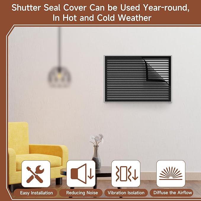 BJADE'S Sound Deadening Kit for Vent,Soundproofing Mats and Vent Covers for Reducing Noise and Dampening Vibration of HVAC Vent & Duct,Including 2 Pcs Sound Deadening Mat and 10"× 14" Vent Covers - Image 8