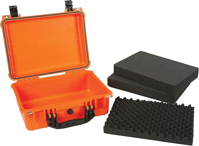 Strongway 16in. Plastic Waterproof Storage Case, Orange, Model# MJ-5018_ORG - Image 8