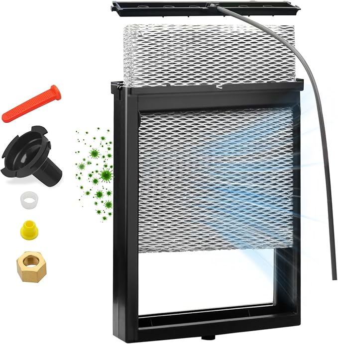 for Aprilaire 4839 Humidifier Maintenance Kit Humidifier Models 600, No. 35 Water Panel Humidifier Replacement Filter Compatible with Aprilaire Humidifier Models 600, 600A, 600M by RefrigeratorOvenaccessories