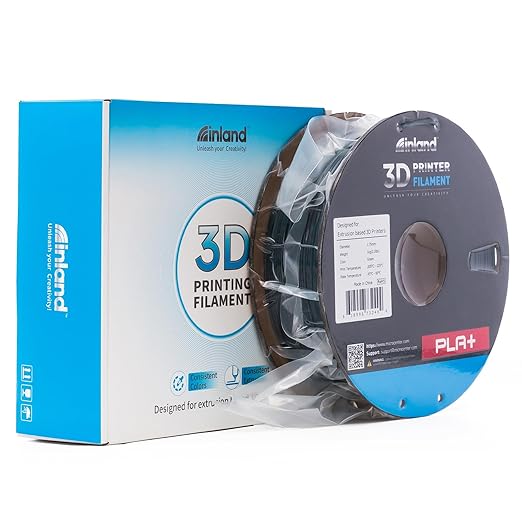 INLAND Micro Center PLA+ 3D Printing Filament 1.75mm - PLA Pro Dimensional Accuracy +/- 0.03 mm - 1kg Cardboard Spool (2.2 lbs) (1 Pack Green, 1.75mm) - Image 7