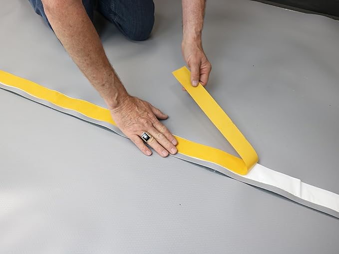 SoundStep LV Luxury Vinyl, Laminate, or Wood Underlayment (Float, Glue, or Nail) w/Vapor Barrier- Sound Reduction, Compression Resistant, Moisture Protection 3'x33'4” Roll (Covers 100 sqft) SSXLLV100 - Image 7