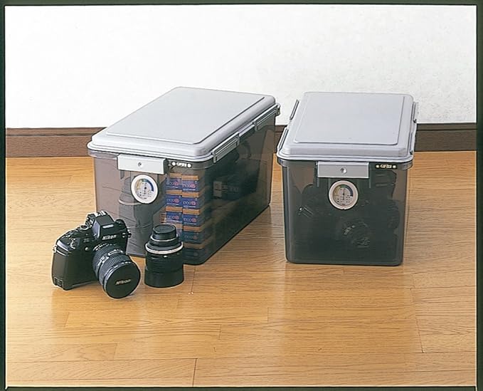 Nakabayashi 97025 Capacati Dry Box, Moisture-proof Box, 6.5 gal (27 L) Gray - Image 2