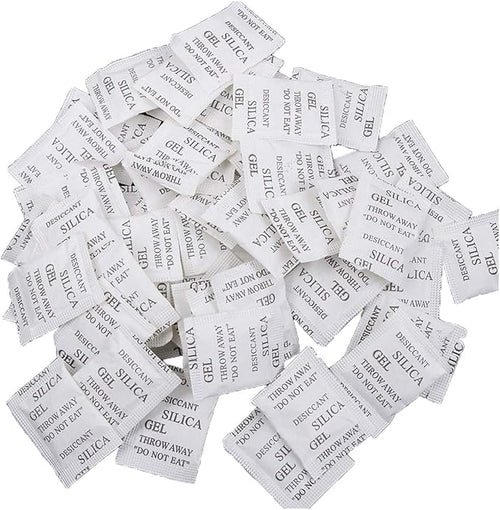 1000 Pack Silica Gel Desiccant Moisture Absorber Dehumidifier by Cozylkx