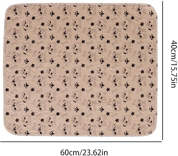 Pee Pads - Fast Absorbent Pet Training Mat, 1 Piece Reusable Washable Absorbent Pee Pads for Feline Hygiene, Pet Gear, Underlay for Cats, Litter Boxes, Playpens, Crates, and Travel Carriers - Image 2