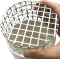 PVC Termination Mesh Vent Cover Cap, 304 Stainless Steel for 4.24" to 4.34" ID PVC Pipes – Furnace, Roof Vent, Exhaust Pipe Protector – Rustproof, Debris & Bird Guard – Conical Design for Max Airflow by LOVEERCT