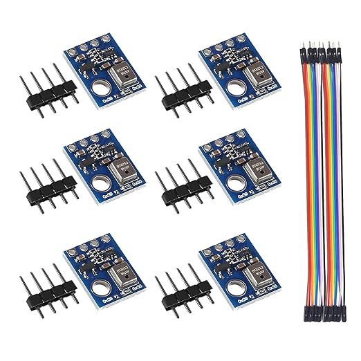 DIANN 6pcs AHT10 Temperature and Humidity Sensor Module High Precision I2C Communication Replace DHT11 SHT20 AM2302 with Cable by DIANN