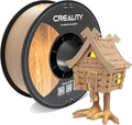 Creality Wood Filament PLA, Dark Brown PLA Filament 1.75mm, Dimensional Accuracy +/- 0.03mm, Warp-Free and Clog-Free, 1KG Spool (2.2 lbs), Fit for 99% 3D Printers by Creality