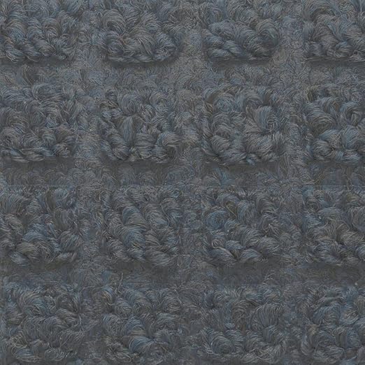 NoTrax 4'x10' Guzzler Commerical-Grade Entrance Mat, Dirt and Moisture Control, Rubber-Backed, Indoor/Outdoor, Slate Blue, 166 - Image 3