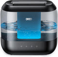 Dreo Humidifiers for Bedroom, 4L Top Fill for Large Room, 36H Runtime, 28 dB Quiet Supersized Cool Mist Air Humidifier for Baby Nursery, Plants, Indoor, Night Light, Easy to Clean & Fill, Black by DREO