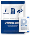 Dry & Dry 2 Gram [1050 Packets] Food Grade Silica Gel Packs Desiccant Packs, Silica Packets - Rechargeable Silica Gel Packets, Desiccants, Silica Gel by DryDry