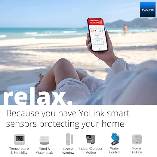 Smart Wireless Temperature Sensor/Humidity Sensor Wide Range (-22 to 158 Degrees) for Fridge Monitoring Pet Cage/Tank Monitoring, Smartphone Alerts, Compatible with Alexa IFTTT - Hub Included - Image 5