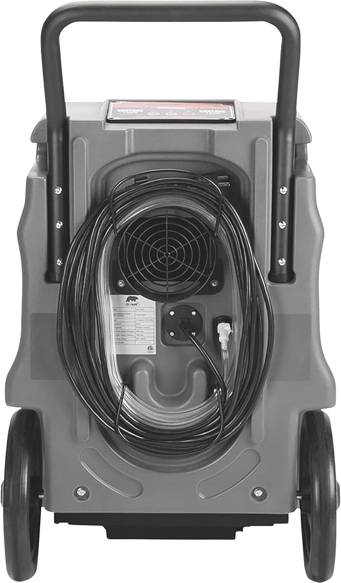 B-Air VG-1500, 150 Pint, 235 CFM, 70.3 Amp Industrial Commercial Dehumidifier for Pro Water Damage Restoration Equipment in Basements, Houses, & Other Work Sites, Blue - Image 4