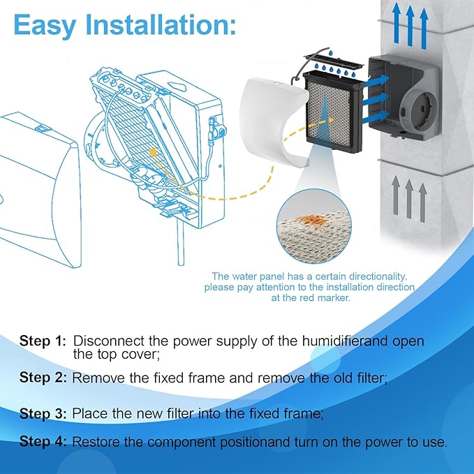 35 Water Panel Humidifier Filter Replacement Made of Aluminum Mesh for AprilAire Humidifier Models 350, 360, 560, 560A, 568, 600, 600A, 600M, 700, 700A, 700M, 760, 760A, 768 (2Pack) - Image 6