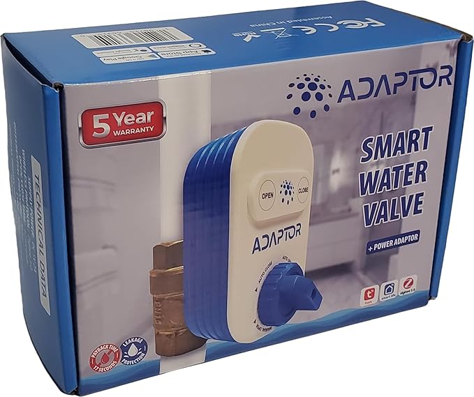 Smart Zigbee 3.0 Water Shut Off Valve 3/4" | Automatic Shut Off Valve for Leak Detection Sensors, Tuya Smart Compatible, Requires Zigbee Hub & Sensors | IP55 Waterproof, Built-in Capacitor - Image 7