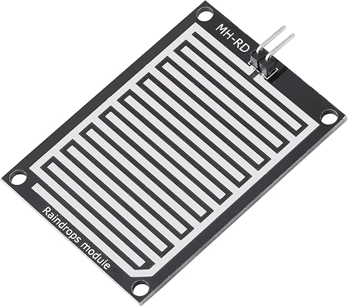 Rain Sensor Relay, 12V Raindrops Controller Module for Weather Monitoring Plant Leaf Humidity Sensor Relay Switch, Sensor Blocks - Image 8