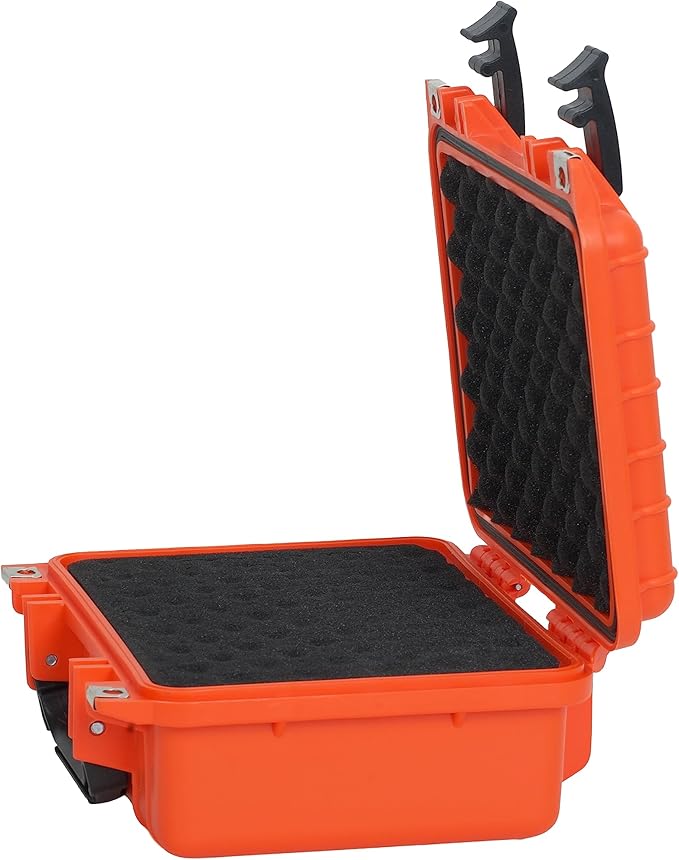 MEIJIA Portable All Weather IP67 Waterproof Protective Case,Hard Camera Case,Dry Case with Customizable Foam,Fit Use Of Drones,Camera,Equipments,10.62 x9.68x4.87inches - Image 8