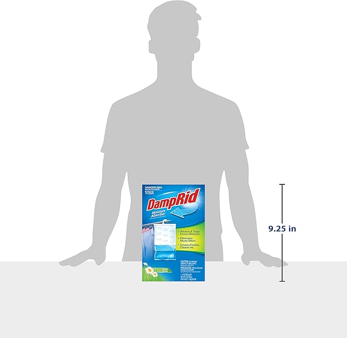 DampRid FG80 Fresh Scent Hanging Moisture Absorber ,6-Pack - Image 9