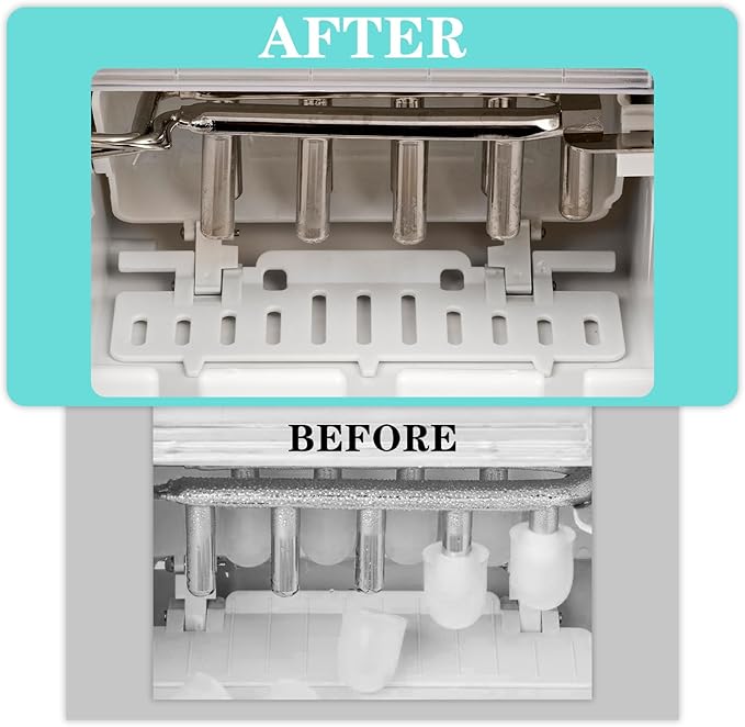 11Pcs Ice Maker Cleaner Brush Sets, Dry Ice Machine Cleaner Tools Accessories Kits with Nylon Crevice Cleaning Bristles Brush and Cleaning Scrub Sponge for Maintenance and Clean - Image 6