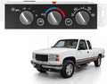 A/C Heater Control Panel for 1996-2000 Chevy GMC C1500 C2500 C3500 K1500 K2500 K3500 Tahoe Yukon, Cadillac Escalade, Climate Control Module Without Rear Window Defogger, Replace 599-007 by Unknown