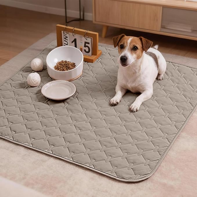 gogobunny 3X Stronger Waterproof Pet Blanket, Scratch Proof Furniture Protector for Dogs Cats, Reversible Cover 30x30 Inch, Dark Stone - Image 8