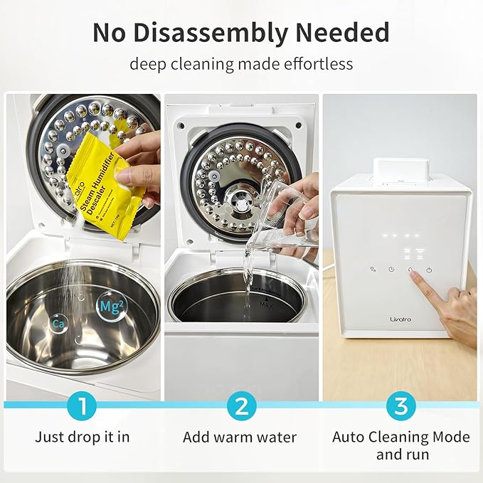 Citric Acid Cleaning – 30 Individually Wrapped Descalers for Humidifiers, Kettles & Distillers | Powerful Anti‑Limescale, Moisture‑Resistant & Eco‑Friendly - Image 2