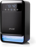Frizzlife Air Dehumidifier, 135oz Water Tank W/Purifying Function, Quiet Small Dehumidifiers With Sleep Mode For Home, Bedroom, Bathroom, Basement W/Auto Shut Off, 7 Colors LED Light, Black by FRIZZLIFE