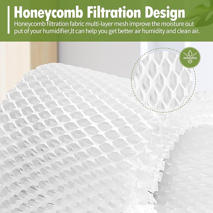 Humidifier Wicking Replacement Filter Compatible with Canopy Bedside and Nursery Humidifiers, Paper Filter, 3-Pack - Image 3