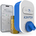 Smart Zigbee 3.0 Water Shut Off Valve 3/4" | Automatic Shut Off Valve for Leak Detection Sensors, Tuya Smart Compatible, Requires Zigbee Hub & Sensors | IP55 Waterproof, Built-in Capacitor by ADAPTOR