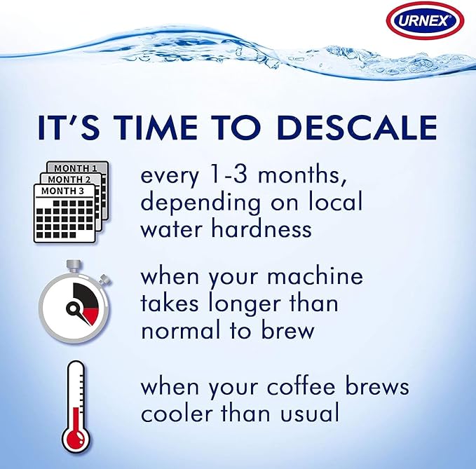 Descaling Powder Solution - 4 Uses - Activated Scale Remover for use with Keurig 1.0/2.0, Home Coffee and Espresso Machines, Kettles, Garment Steamers - Image 2