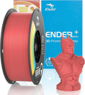 Official Creality PLA Filament Pro Red, 1.75mm 3D Printer Filament, Ender PLA + (Plus) Printing Filament, 1kg Spool (2.2lbs), Dimensional Accuracy ±0.02mm. Fit Most FDM Printers by Creality