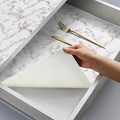 Coavas Extra Grip Thickened Shelf and Drawer Liner - Non-Adhesive Non-Slip Waterproof Mats for Kitchen Cabinets, Drawers, Shelves, Dresser & Cupboard, Easy Cut DIY (Marble, 17.5IN x 20FT) by Coavas