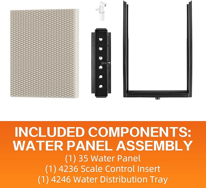 4750 Humidifier Maintenance Kit with Water Panel No. 35 for AprilAire Whole-House Humidifier Models 700, 700A, 700M, 760, 760A, 768 - Image 6