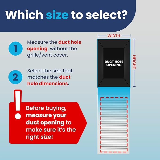 12x24 Inch (Duct Opening) Air Return Vent Cover Decorative – Premium Aluminum AC Vent Cover for Ceiling & Wall, Rustproof Grille, Ideal for Home HVAC Grille, Durable & Easy to Install by ACLAMINAIRE - Image 3