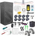 4x4 Grow Tent Kit Complete High Reflective Mylar Indoor Grow Tent 48"x48"x80"+ LED Grow Light Combo Hydroponics Indoor Plant Growing Tent System (Upgraded Grow Tent Kit) by iMeshbean