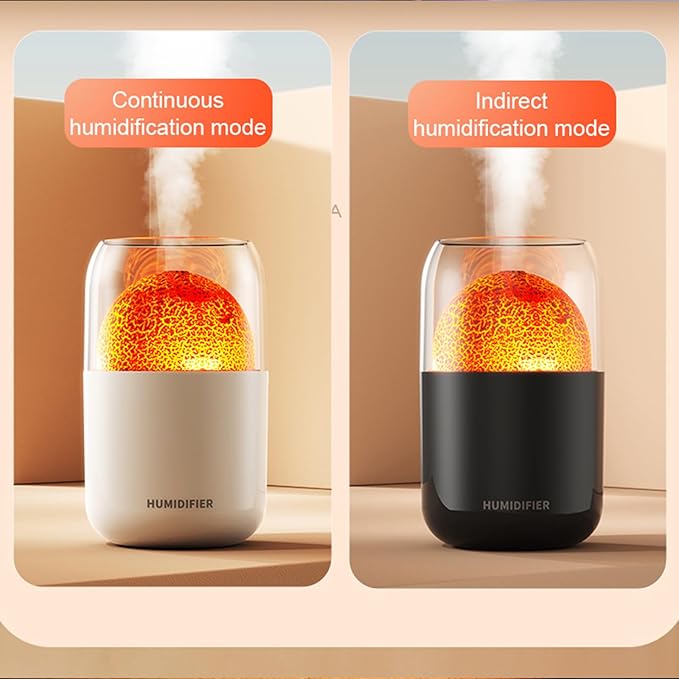 Portable Mini Humidifier, 300ml Small Cool Mist Humidifier, USB Personal Desktop Humidifier for Baby Bedroom Travel Office Home, Auto Shut-Off, 2 Mist Modes, Super Quiet - Image 4