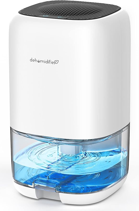 Dehumidifier, 35 OZ Small Dehumidifiers for Bedroom for Home, Quiet with Auto Shut Off, Dehumidifiers for Bedroom (280 sq. ft), Bathroom, RV, Closet, White by TABYIK
