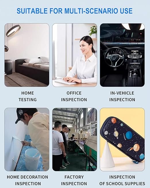 WiFi Air Quality Monitor,15-in-1 Smart Air Quality Tester with PM, CO2, CO, TVOC, HCHO, PM, AQI, Temperature & Humidity, Timer, Battery Powered, for Home & Office，Compatible Tuya/Smart Life App - Image 7
