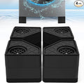 4Pcs Anti Vibration Pads for Washing Machine, Stops Washer Dryer Moving, Prevents Noise, Vibration Transfer, Antivibration Stabilizer Support Feet (Increase3.14in-B) by CUISIBOT