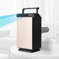 BLACK+DECKER 3-in-1 Personal Portable Air Conditioner, 1000 BTU (ASHRAE 128) Portable Fan & Dehumidifier, Windowless Air Cooler with Electronic Control Panel, LED Display, Timer & Dual Exhaust Hose by BLACKDECKER