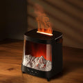 Essential Oil Diffuser for Home, Bedroom Humidifiers, Air Scent Aroma Aromatherapy Ultrasonic Machine Timer Small Mini difusor de Aromas para casa Living Room Office Decor Gifts Fireplace Aurora by Znvyxhom