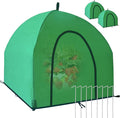 24.5″ *24.5″ *20.5″Mini Greenhouse Winter Plant Warm Covers - Raised Bed Cover for Seed Starting, Warm Tent Freeze Protection Humidity Domes for Gardening & Winter Shelter and Protecting Plants 2pcs by CHPPEY