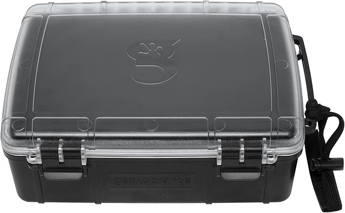geckobrands Waterproof Dry Box with Silicone Liner – Durable, Dust-Proof, Crush-Proof Storage for Electronics and Gear by geckobrands