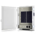 Outdoor Electrical Junction Box with High Power Outlet, ABS Water Resistant Enclosure with Internal Mounting Panel & Hinged Cover (16" H* 12" L* 4" W) by Namunanee