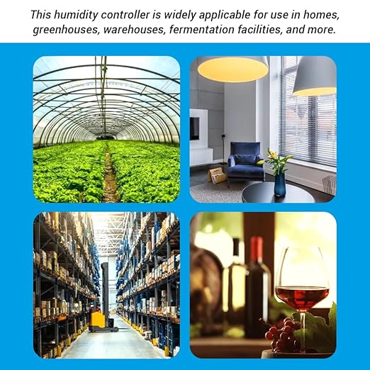 Digital Humidity Controller, 0%~99% RH Humidity Controller Suitable for Fermentation Home Brewing Beer(US) - Image 7