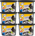NATRUTH Moisture Absorbers 10.5OZ*6-Pack With Activated Charcoal,Portable Closet Dehumidifier, Odor Eliminator Absorber Bucket,Humidity Absorber,Cleaner Air Dehumidifier for Closet,Bathrooms, Boats by HOME