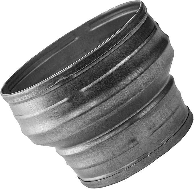 Vent Systems 4" Inch to 3" Inch Duct Reducer – Galvanized Steel HVAC Pipe Adapter Connector for Ventilation, Exhaust, and Grow Tents – Durable Metal Transition Fitting for Heating and Cooling - Image 7
